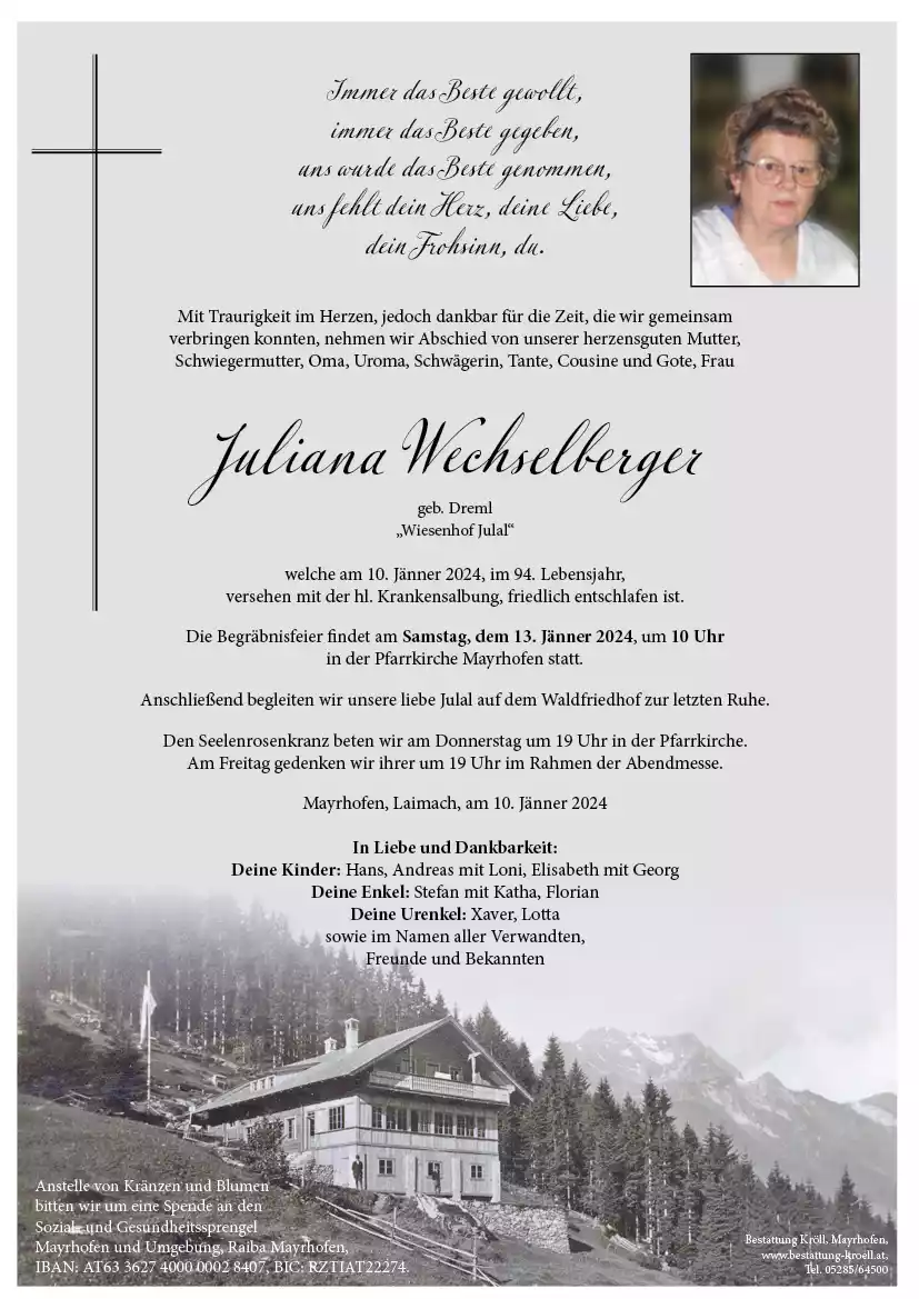 Parte von Juliana Wechselberger